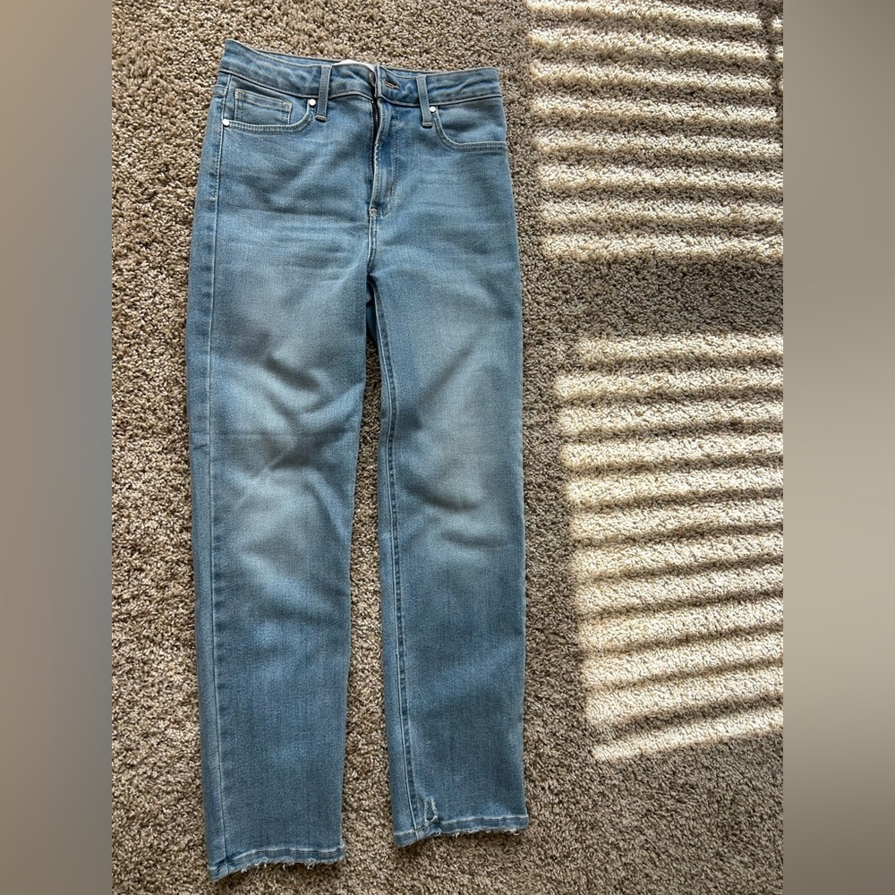 Just Black Light Blue Straight Leg Jeans